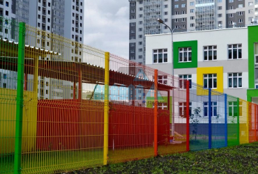 3D заборы для детского сада