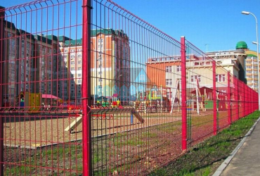 3D заборы для спортивной площадки